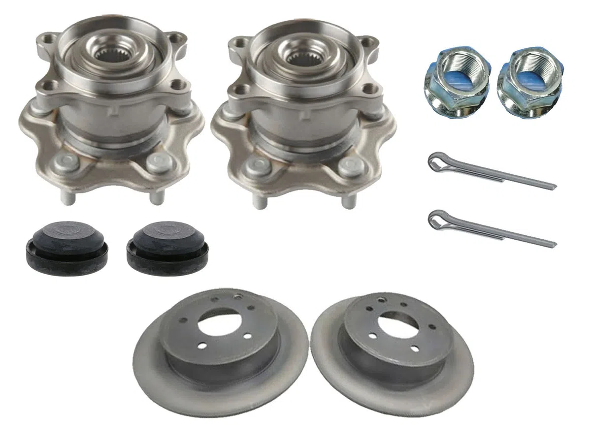 OEM '08-'15 Nissan Rogue Rear Wheel Hub Assembly Service Kit (4WD)
