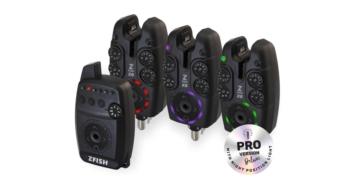 ZFISH Set avertizori Zx8 PRO 3+1| ZFISH.EU