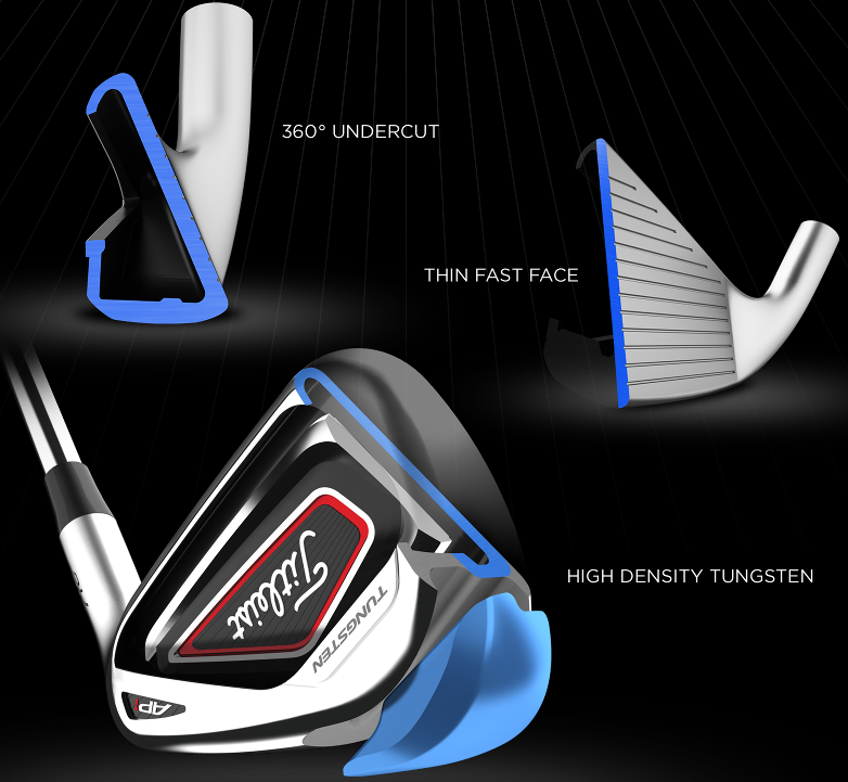 Used Titleist AP1 716 Iron Set 4-PW Used Golf Club at GlobalGolf.com