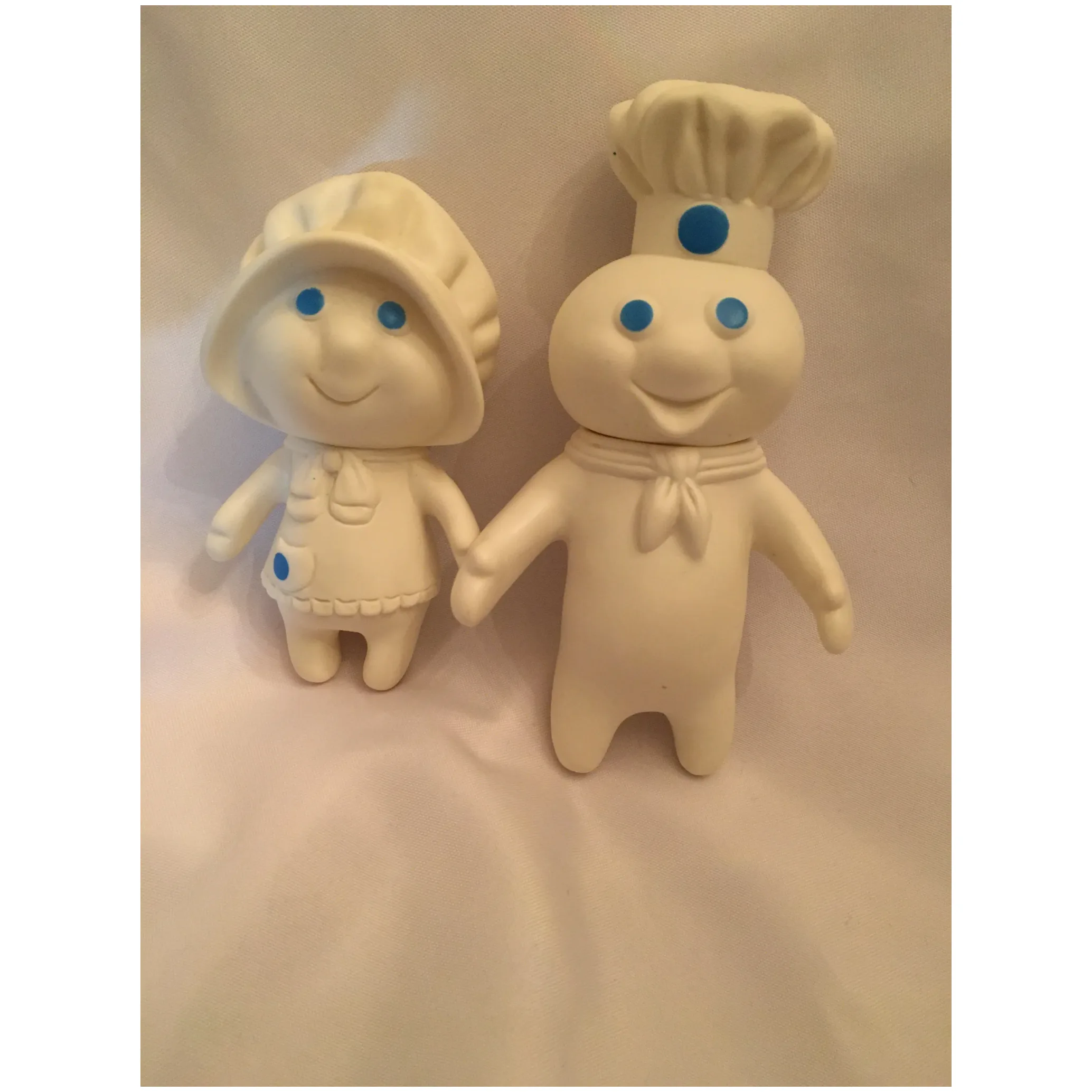Circa 1970s Two Piece Pillsbury Doughboy Couple. For Sale at Ruby Lane