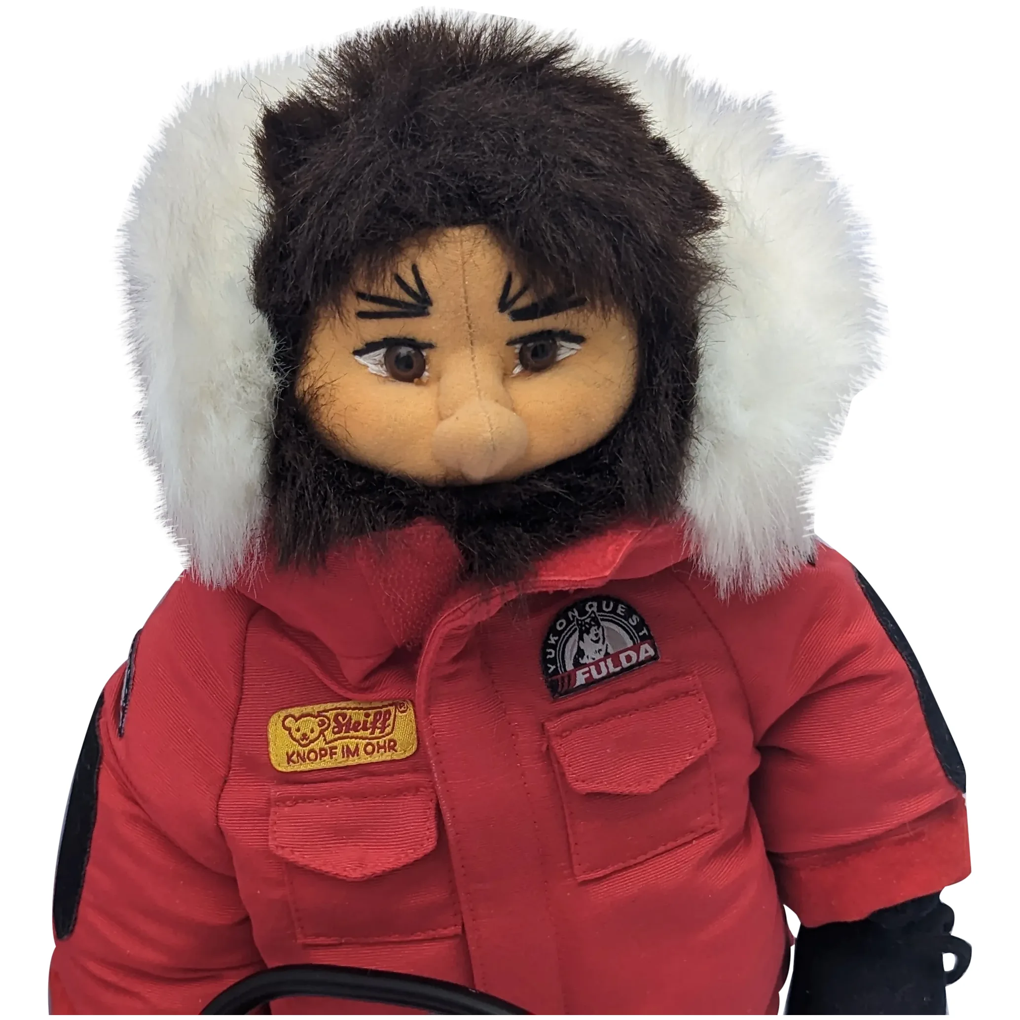 Fabulous Vintage Steiff LE Fulda Yukon Quest Musher Set with
