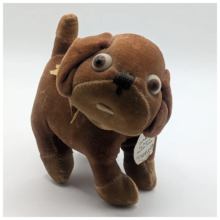 ヴィンテージ アンティーク ドッグ テディドッグ ファーネル