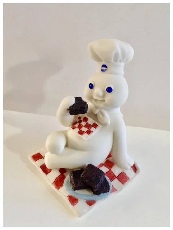 Pillsbury Doughboy May Calendar Figure Danbury Mint. For Sale at