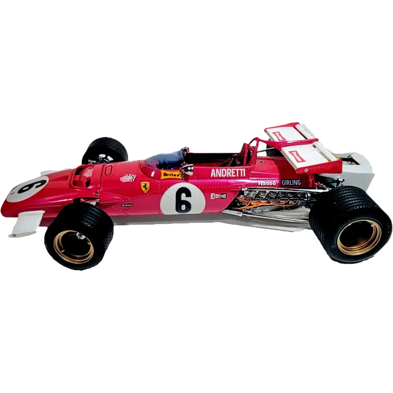 1971 Exoto Ferrari 312B in Standox Monza Red 1:18 scale model