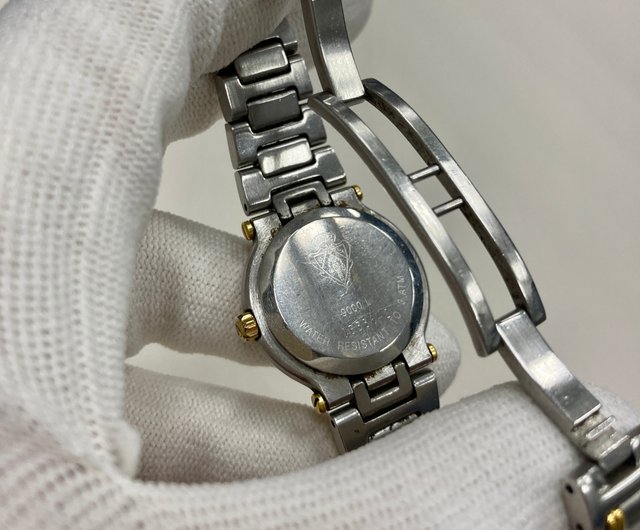 台湾 グッチラウンドゴールドダイヤル日付グリッド立体ロゴ