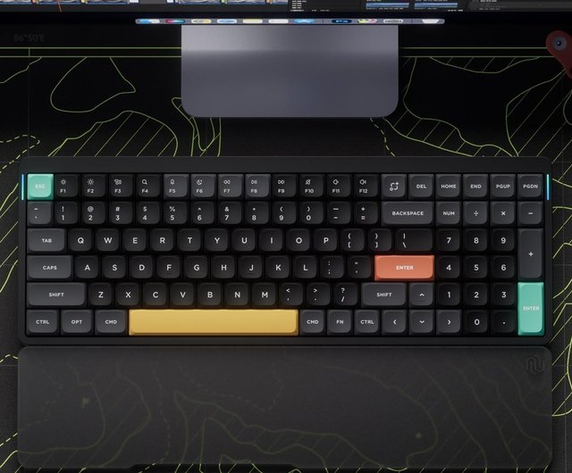 台湾 Nuphy Air96 V2 ワイヤレス メカニカル キーボード ローシャフト