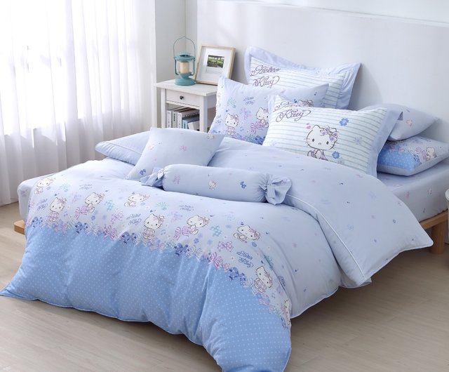 送料無料】台湾 ハローキティ-ベッドバッグ+ピローケースセット