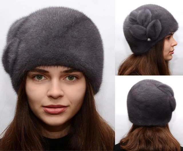 送料無料】ウクライナ レディースファーハット ロシアンファーハット