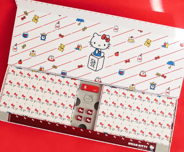 台湾 まちゅ×ハローキティ 合同麻雀セット MACHILL - Pinkoi