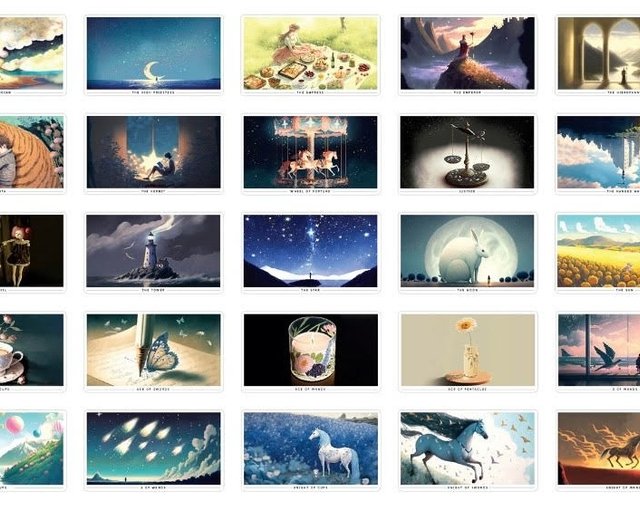 タイ ハートスケープ・タロットⅡ scribalist - Pinkoi