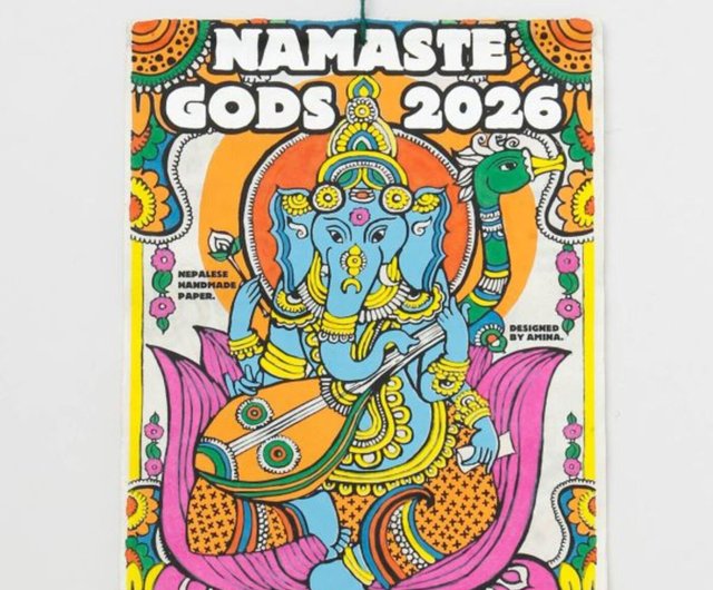 台湾 【人気予約商品】2026年カレンダー インド神話カレンダー