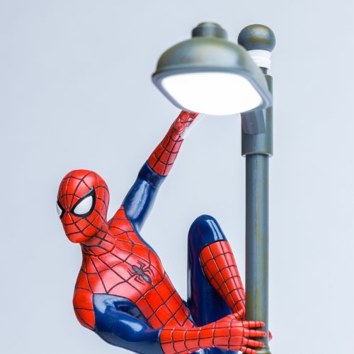 スパイダーマン ランプ スパイダーマン ヘッド型ランプ
