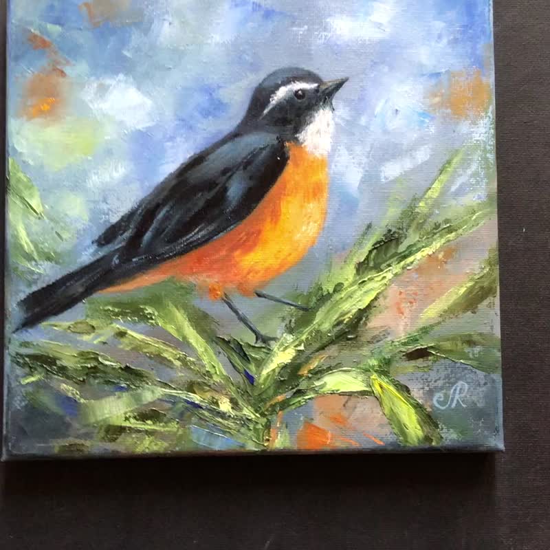 スペイン オリジナル油絵鳥の絵装飾部屋 ArtLolitaRos - Pinkoi