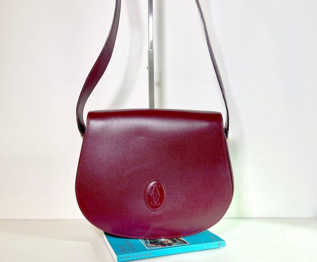 送料無料 11%OFF】香港 カルティエ マストライン ボルドー ショルダー