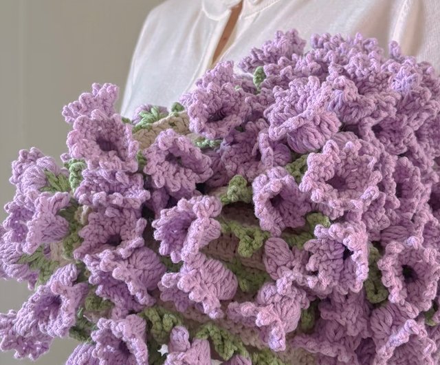 15%OFF】台湾 スズランの花のブランケットブーケブランケット手作り