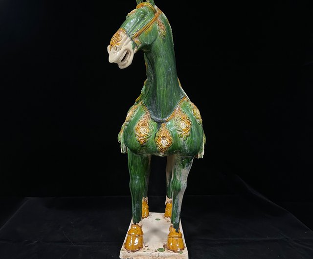 台湾 唐三彩馬の置物 コレクター - Pinkoi