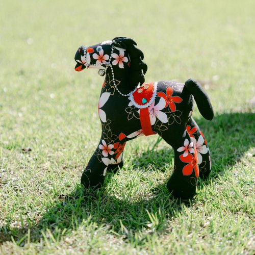 台湾 花柄の馬 ntpc-hakka - Pinkoi