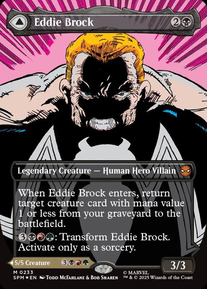 Eddie Brock-borderless, Marvel Spider-Man (SPM) Price History