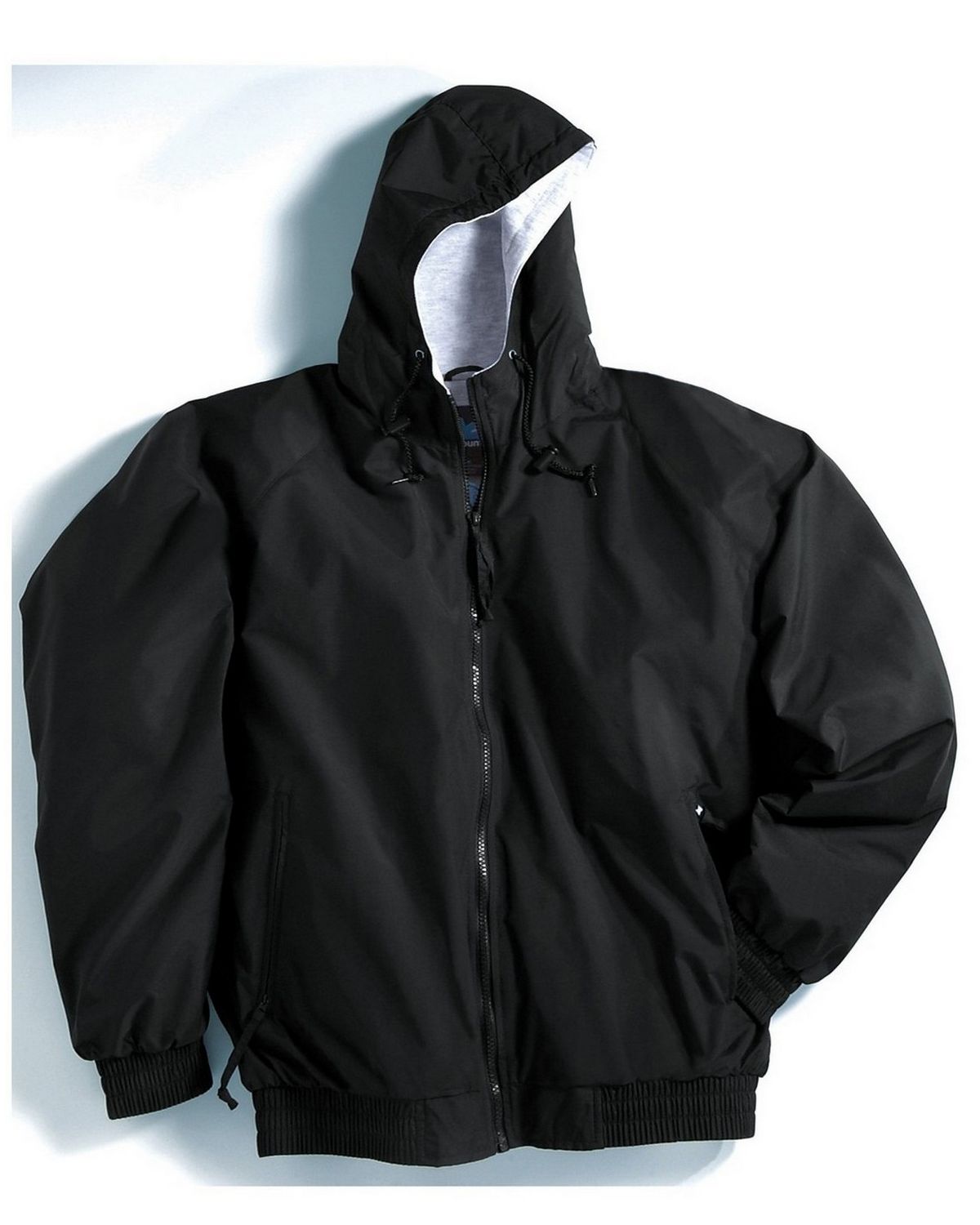 Tri-Mountain 3600 Men's Bay Watch Nylon Hooded Jacket with Jersey