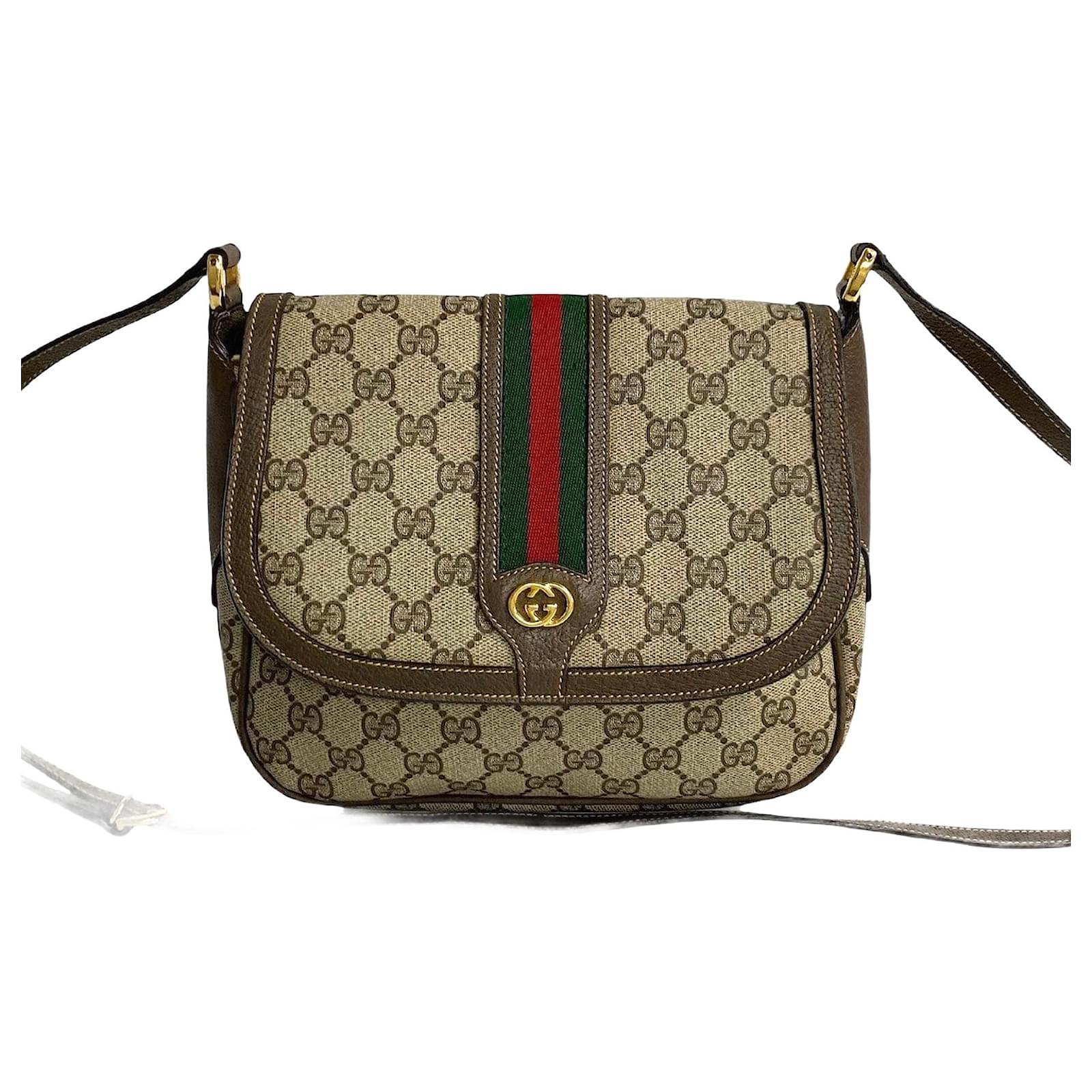 Gucci Sherry Line Shoulder Bag Canvas Shoulder Bag 0011150914 in