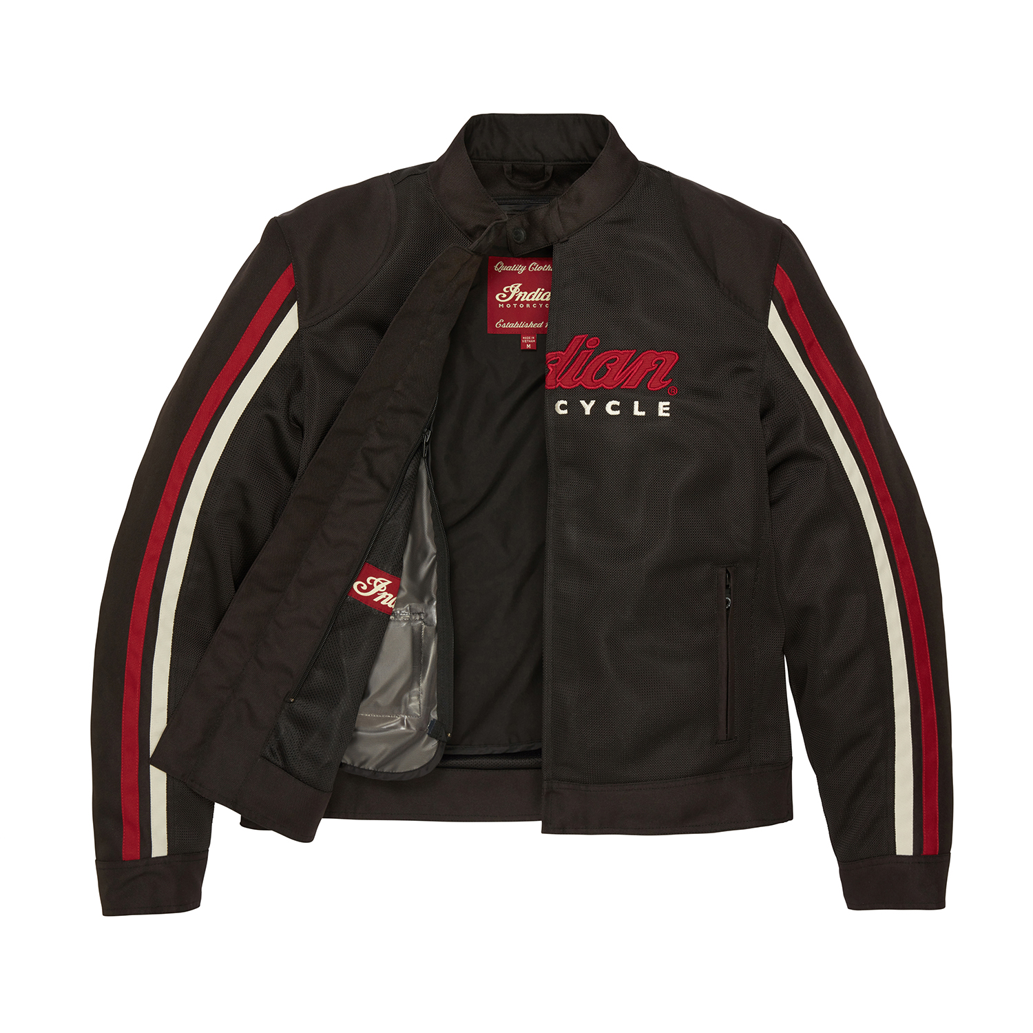 Men's Milestone Mesh Jacket, Black | Indian Motorcycle
