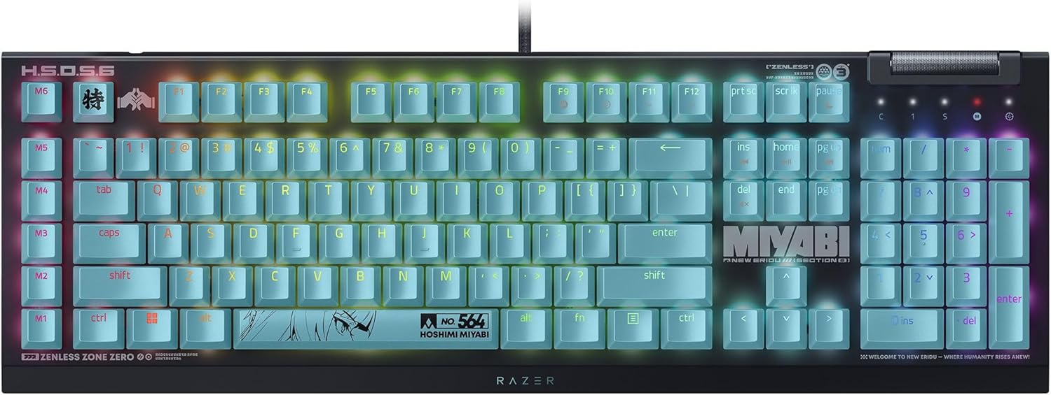 Razer BlackWidow V4 X - Zenless Zone Zero Edition - Green Switch