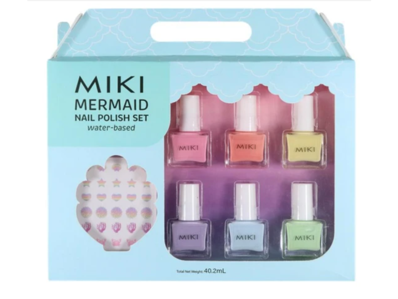 Miki Nail Polish Set, Mermaid Ingredients and Reviews