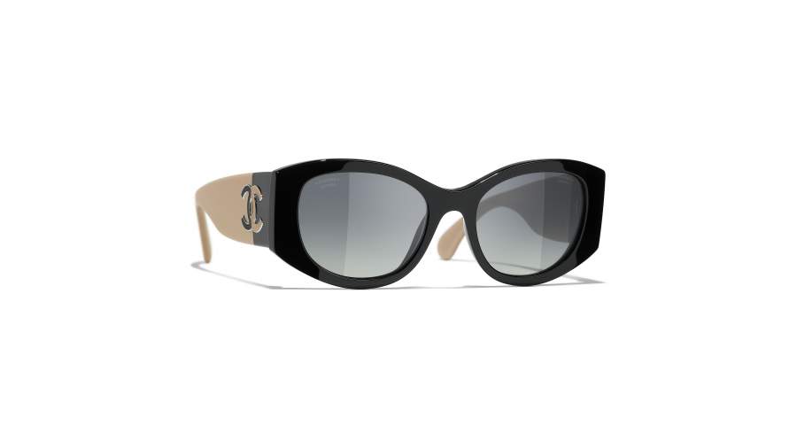 Sunglasses CHANEL CH5524 C534/S8 53-19 Black in stock