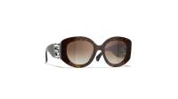 Sunglasses CHANEL CH5543 C714/S5 54-20 Dark havana in stock