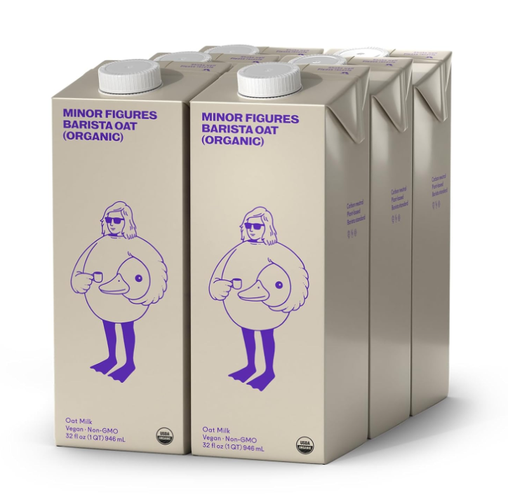 Minor Figures Organic 32 oz Oat Milk (6/Case)