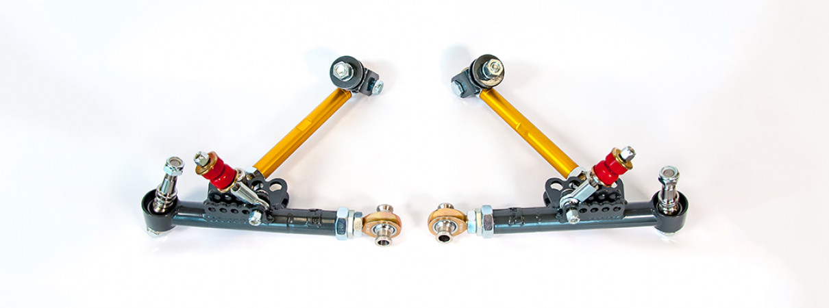 TECHNO TOY TUNING GTX2 FRONT LOWER CONTROL ARMS AND TC RODS THE