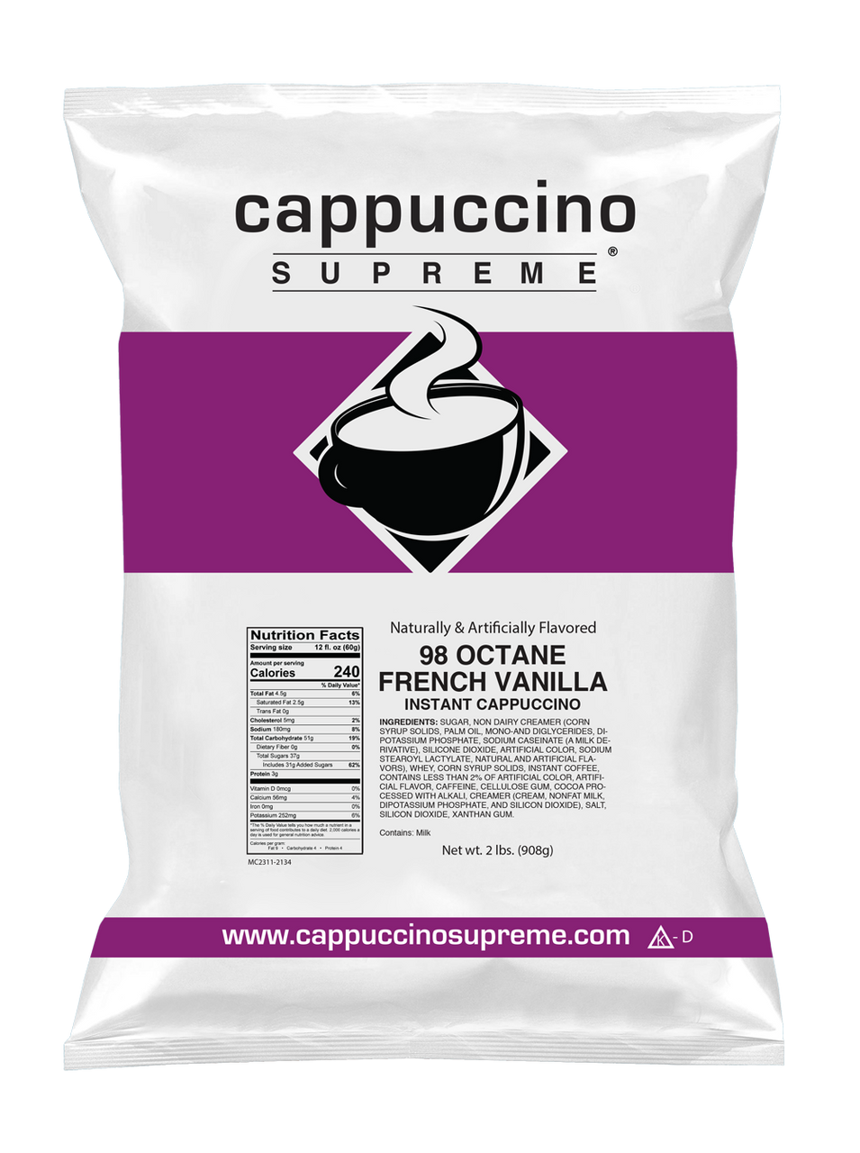 98 Octane French vanilla cappuccino mix