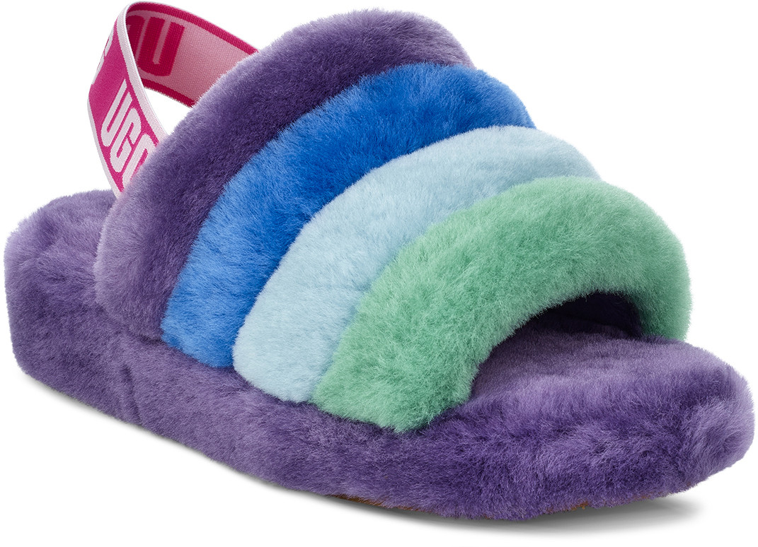 UGG Women's Pride Fluff Yeah Slide - FREE Shipping & FREE Returns