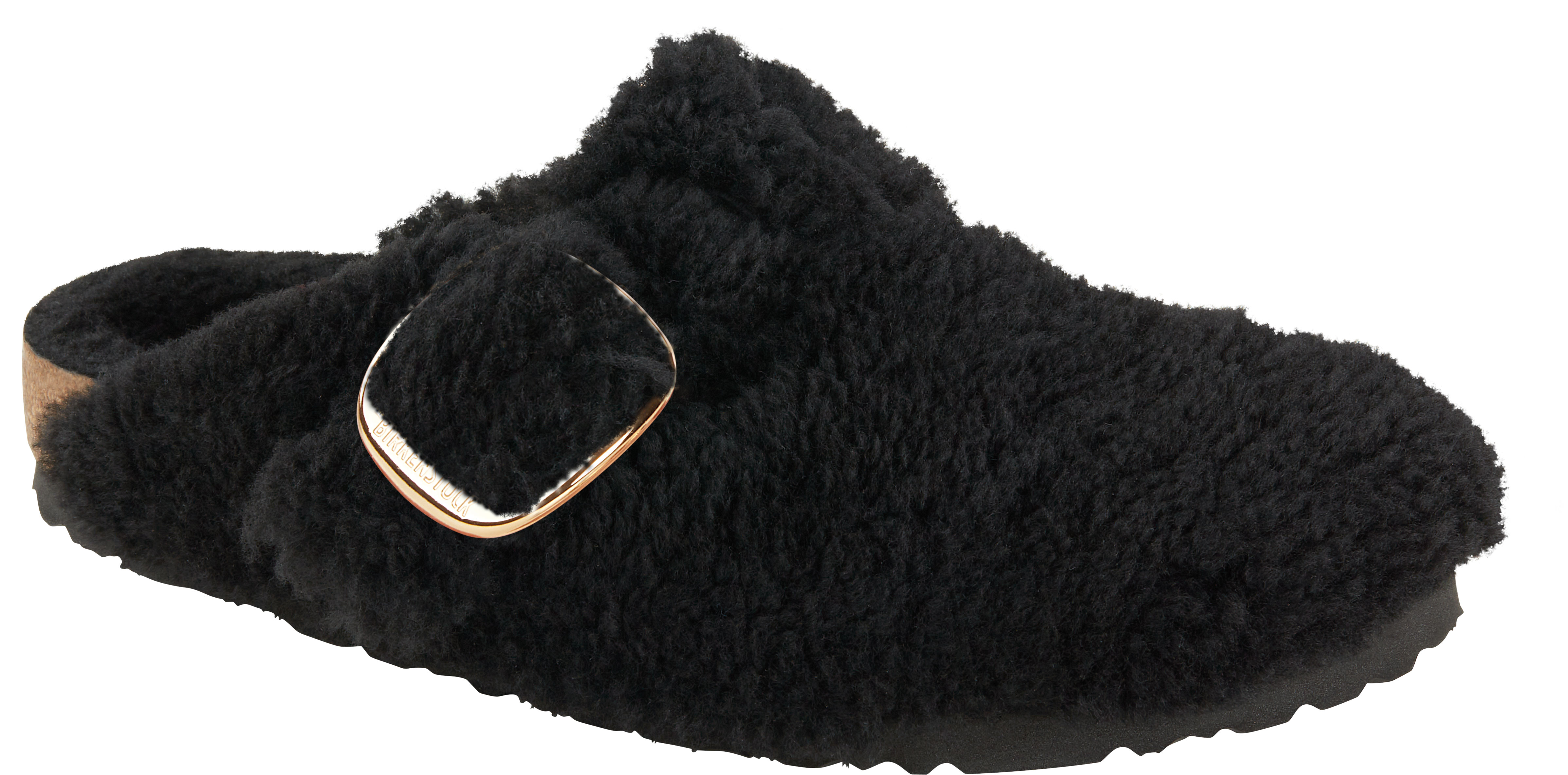 Birkenstock Women's Boston Big Buckle Teddy Rivet - FREE Shipping