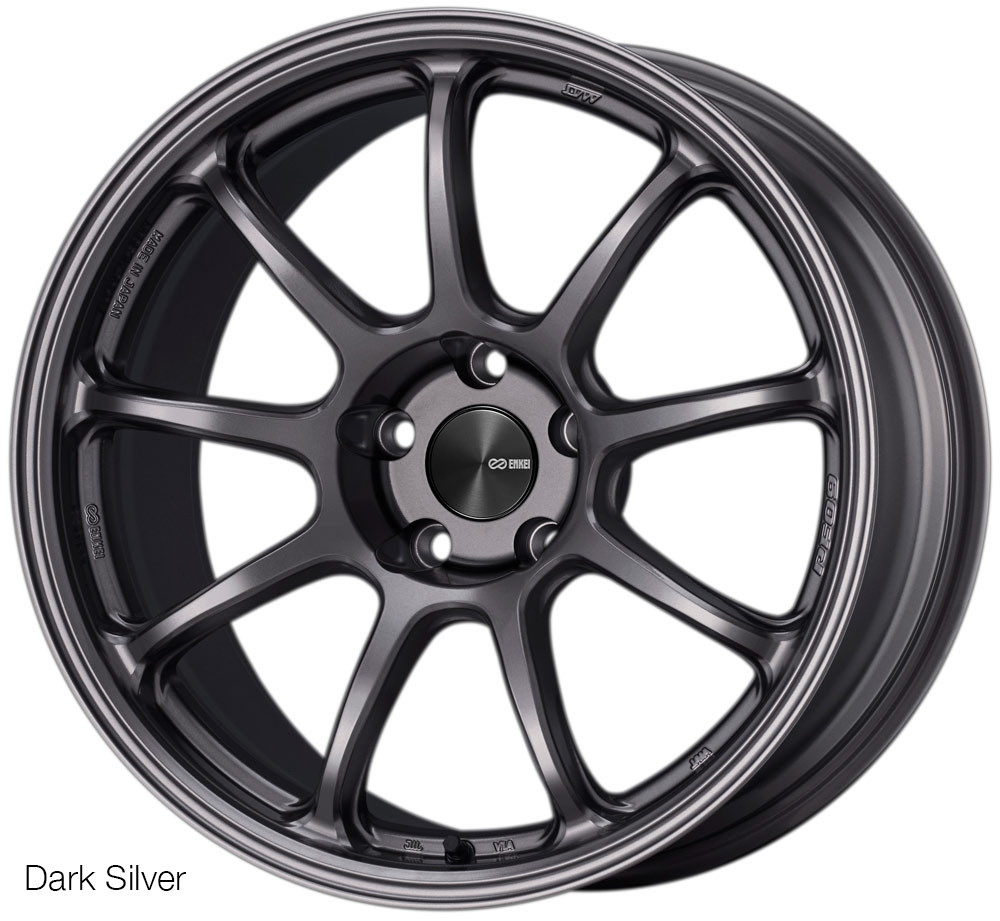 Enkei PF09 Wheel | 18x8.5 +45, 5x120 | Dark Silver - EdgeAutosport.com