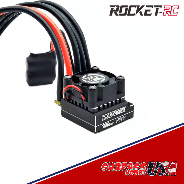 Surpass USA | Rocket-RC TS80-PRO 80A Brushless Sensored ESC for 1