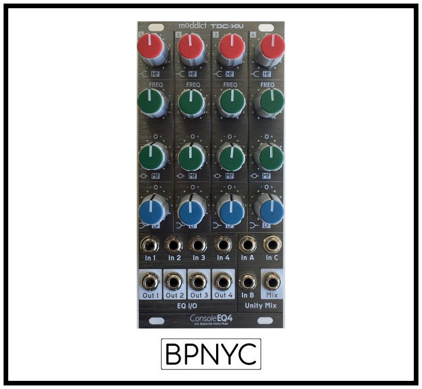 moddict / TDC-you Console EQ4 - Boutique Pedal NYC