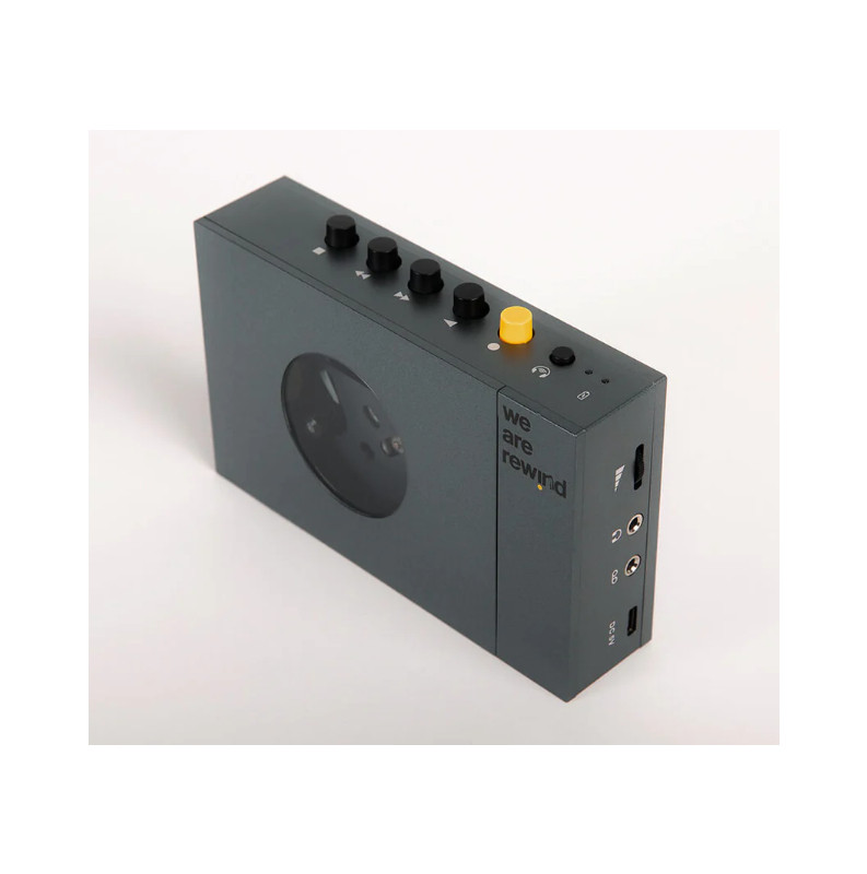 we are rewind BLUETOOTH CASSETTE PLAYER • KEITH(Grey) - Boutique