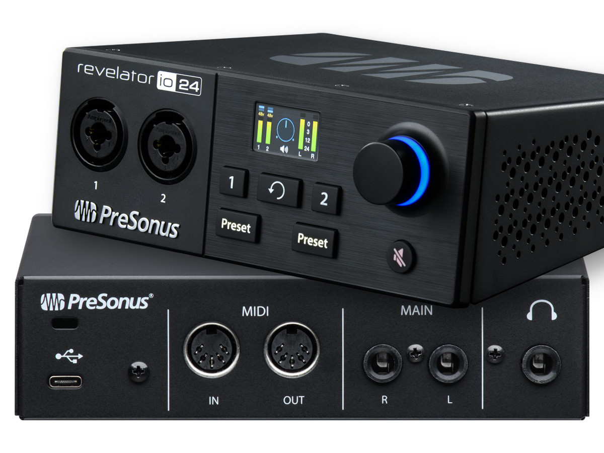 PreSonus Revelator io24 USB-C Audio Interface USB Audio Interface