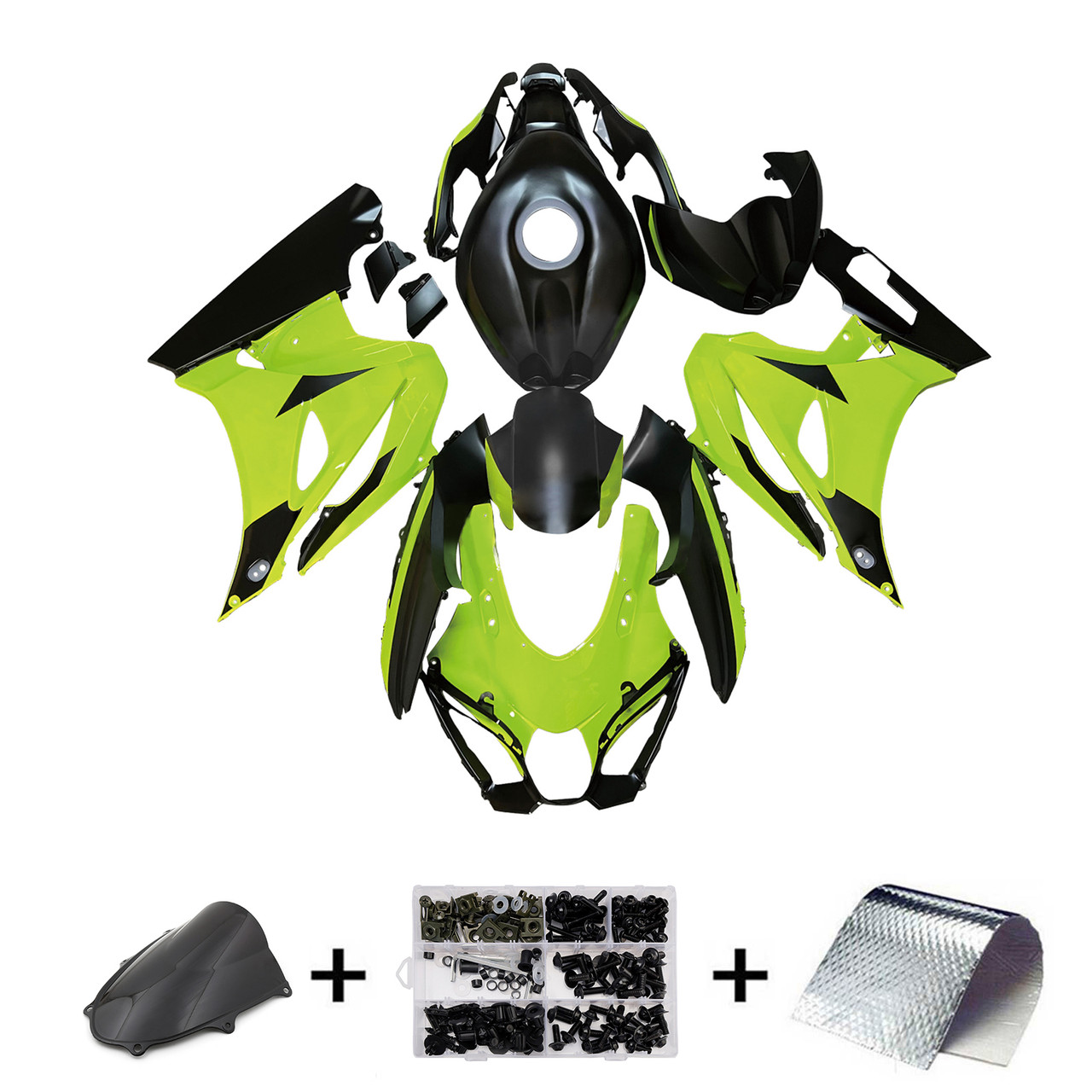 2017-2024 Suzuki GSXR1000 K17 Fairing Kit Bodywork Plastic ABS