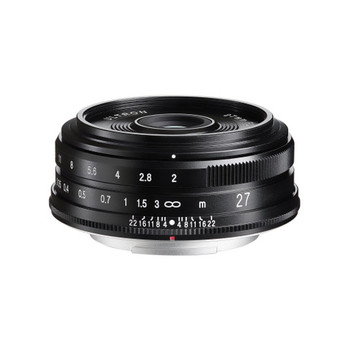 Voigtlander 27mm f2.0 Ultron Fuji-X mount (Black) - Berger Brothers