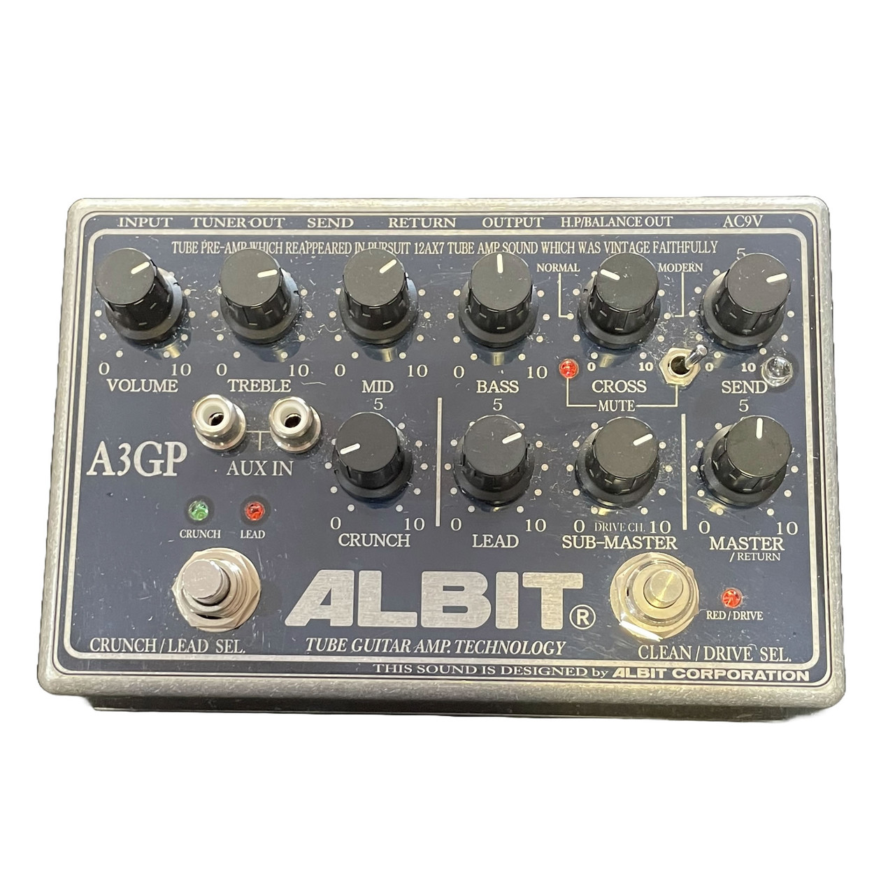 ALBIT A3GP MARK II 真空管プリアンプ ALBIT A3GP MARK II 真空管