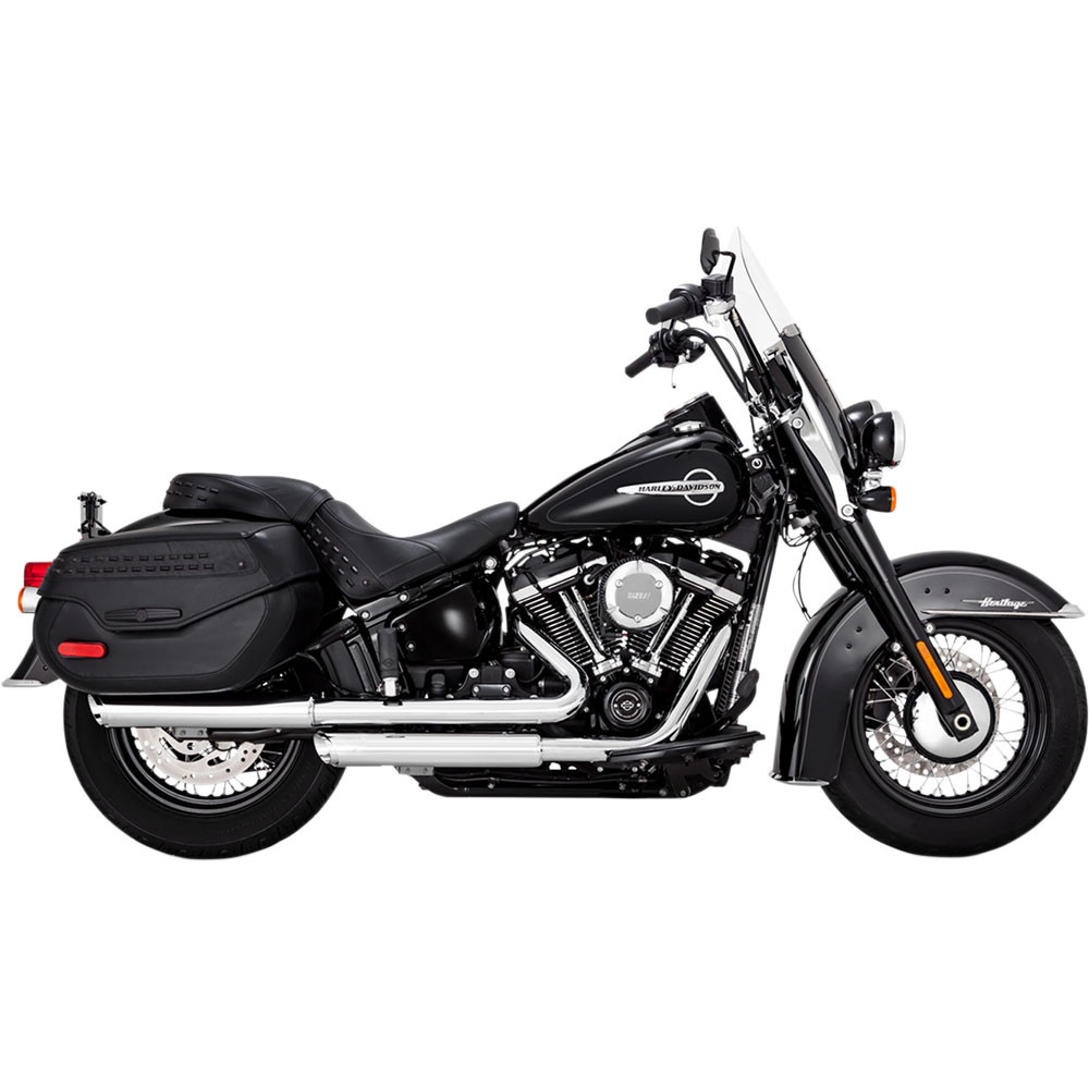Vance & Hines Twin Slash Slip-On Mufflers for 2018-2024 Harley