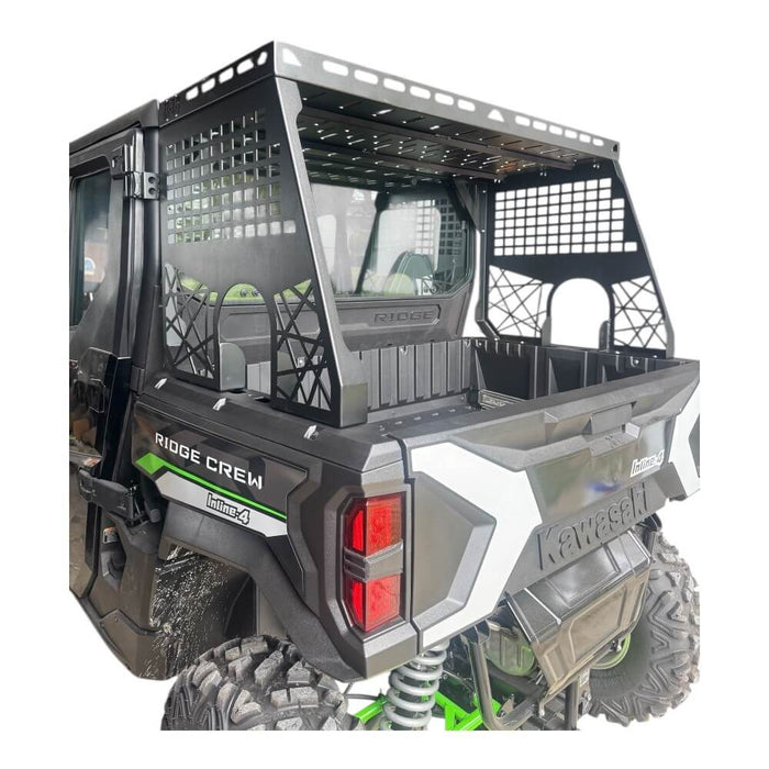 Kawasaki Ridge Rear Cargo Bed Molle and Storage Rack by AJK