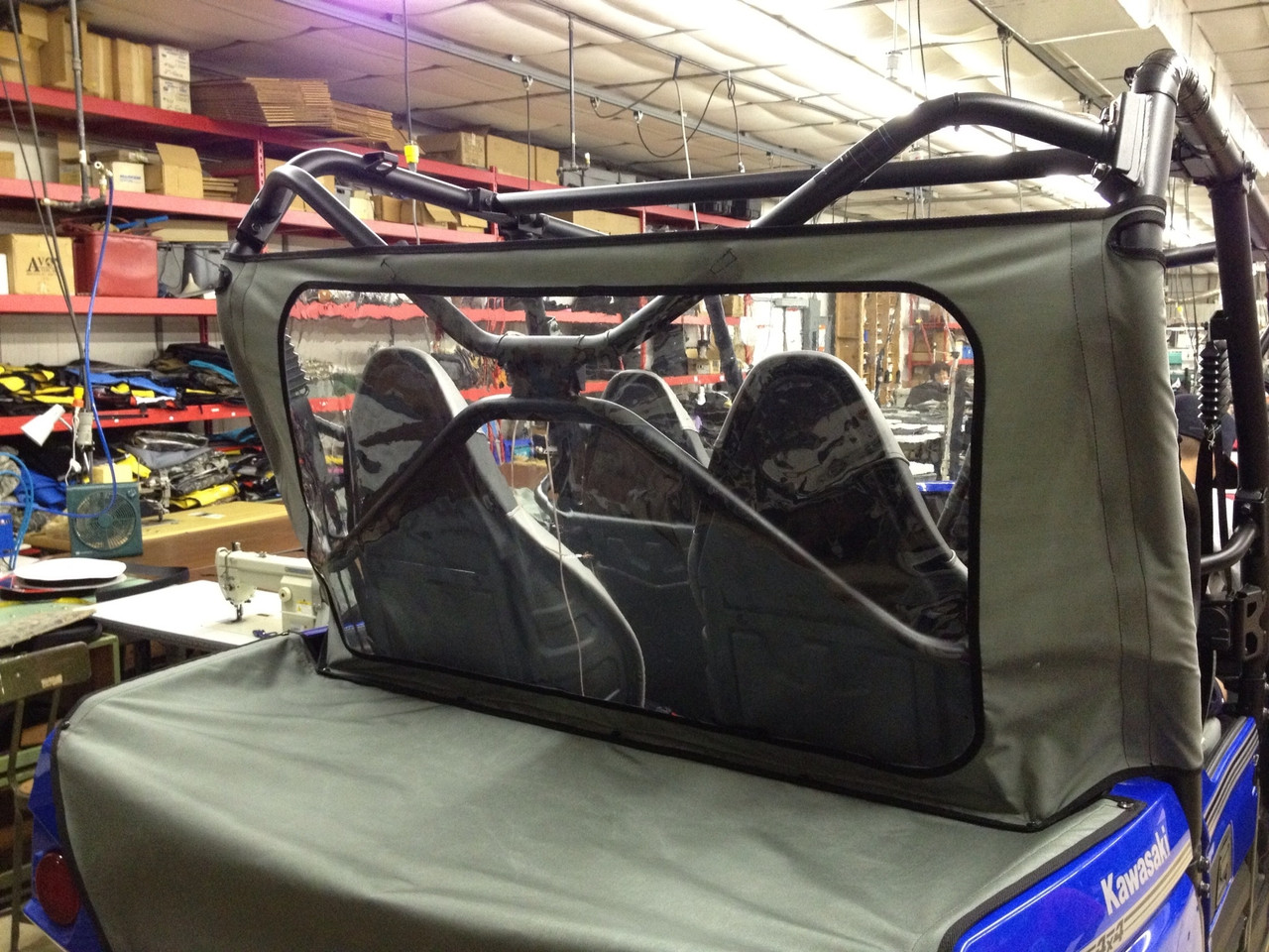 Kawasaki Teryx Rear Windjammer by Greene Mountain KT2RW