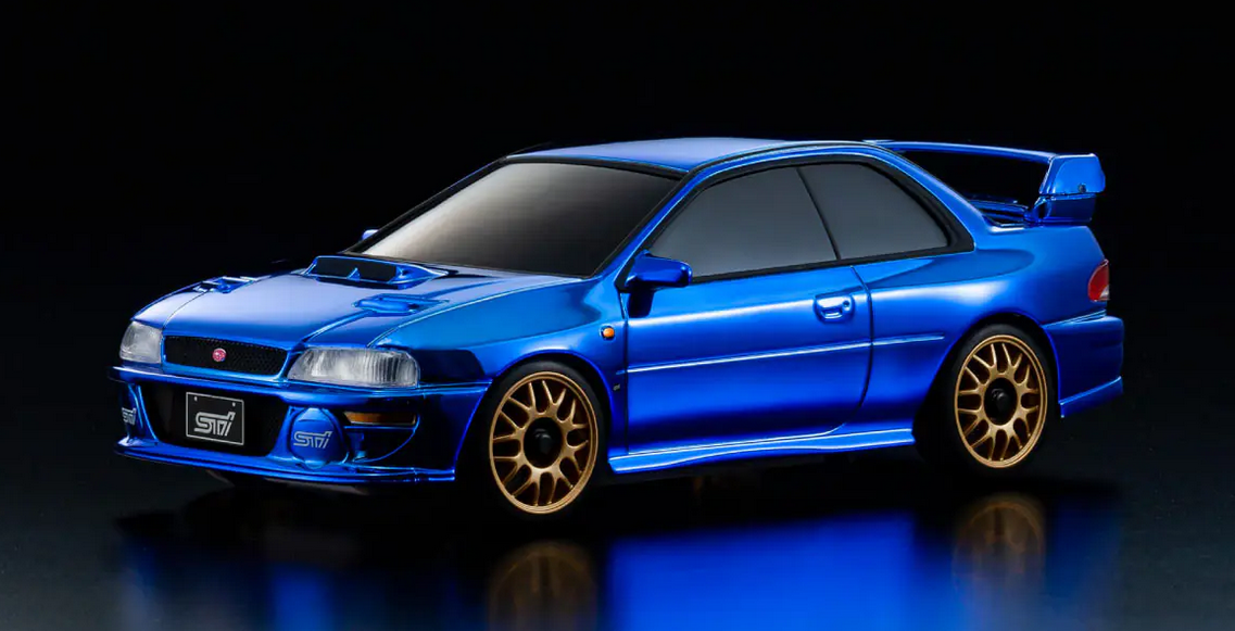 Kyosho Mini-Z 60th Anniversary Subaru Impreza 22B-STi Painted Body