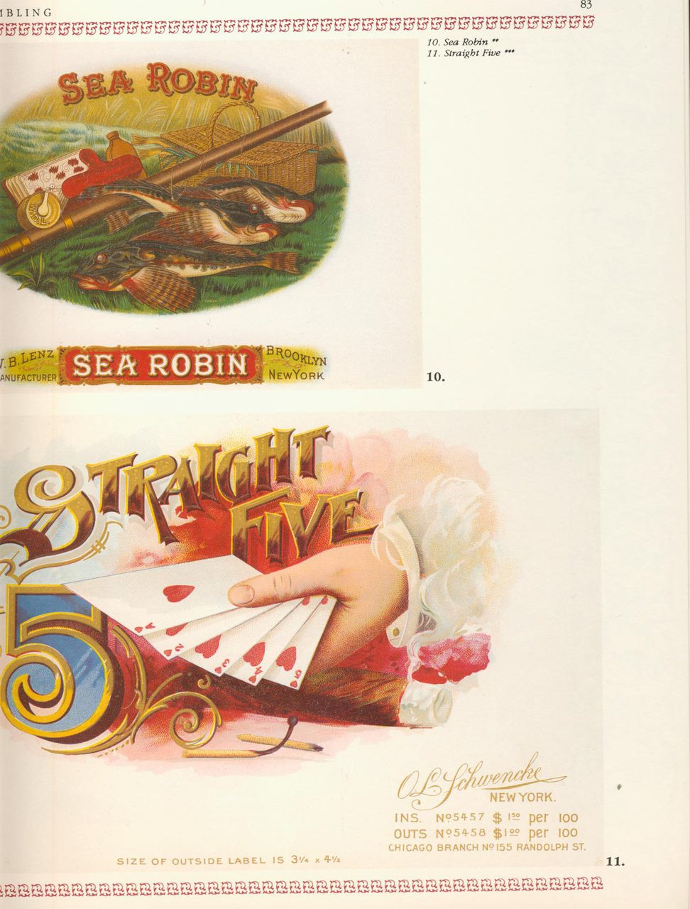 The Art of the Cigar Label 1989年 252P HC 1989 The Art Of The Cigar