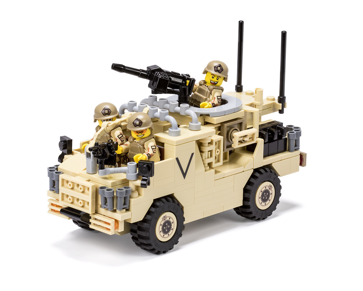 MWMIK Jackal (Rapid Assault Vehicle) - Brickmania Toys