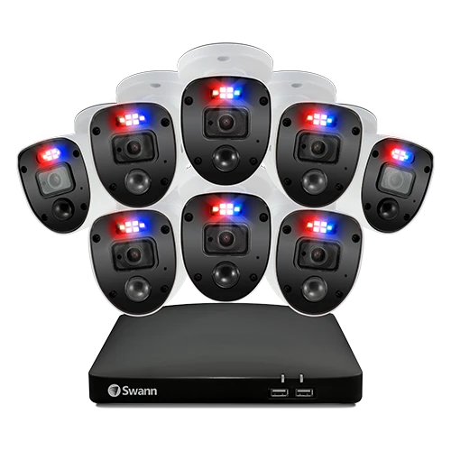 Home 8 Camera 8 Channel 1080p Full HD DVR Security System