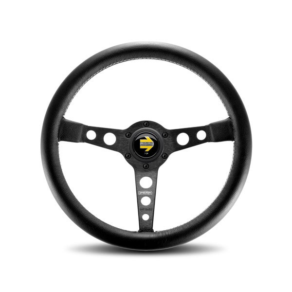 MOMO Prototipo Black Steering Wheel | MrSteeringWheel